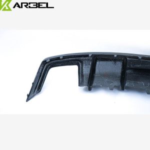 ดิฟฟิวเซอร์ Carbon Fiber Audi A5 B8.5 ทรง Karbel Dry Carbon