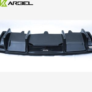 ดิฟฟิวเซอร์ Carbon Fiber Audi A5 B8.5 ทรง Karbel Dry Carbon