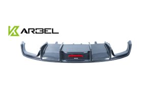 ดิฟฟิวเซอร์ Carbon Fiber Audi A7 C7.5 ทรง Karbel ปี 2016-2018
