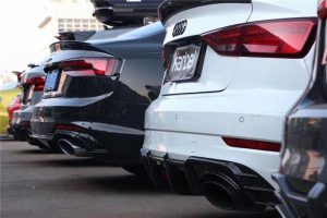 ดิฟฟิวเซอร์ Carbon Fiber Audi RS3 8V.5 ทรง Karbel ปี 2018-2020