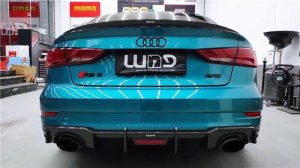 ดิฟฟิวเซอร์ Carbon Fiber Audi RS3 8V.5 ทรง Karbel ปี 2018-2020
