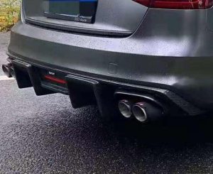ดิฟฟิวเซอร์ Carbon Fiber Audi S4 A4 S Line B8.5 ทรง Karbel S-Line ปี 2013-2016