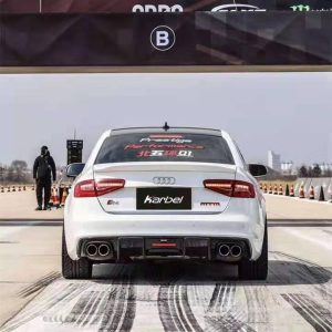 ดิฟฟิวเซอร์ Carbon Fiber Audi S4 A4 S Line B8.5 ทรง Karbel S-Line ปี 2013-2016