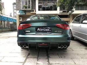 ดิฟฟิวเซอร์ Carbon Fiber Audi S4 A4 S Line B8.5 ทรง Karbel S-Line ปี 2013-2016