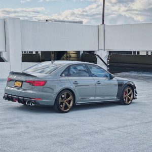 ดิฟฟิวเซอร์ Carbon Fiber Audi S4 A4 S Line B9 ทรง Karbel S-Line ปี 2017-2019