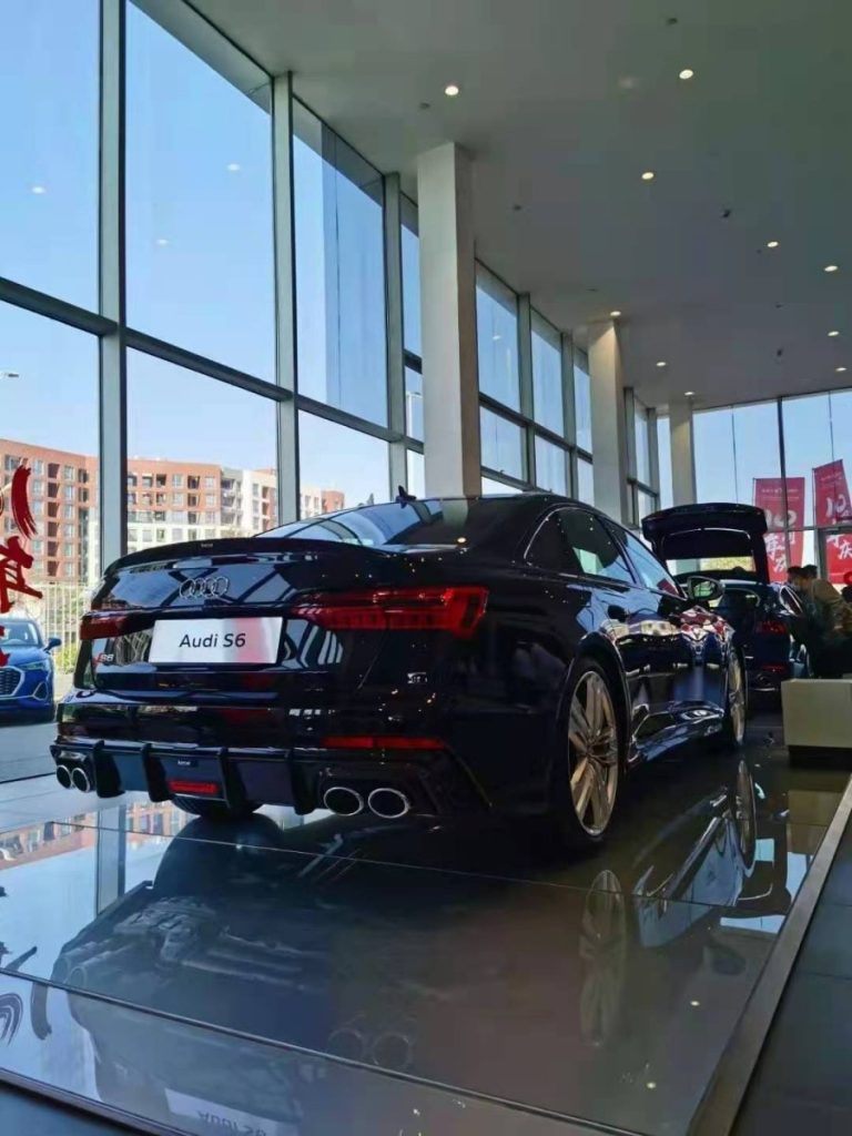 ดิฟฟิวเซอร์ Carbon Fiber Audi S6 A6 S-Line A6 Avant C8 ทรง Karbel S-Line ปี 2019-ON