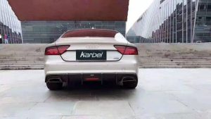 ดิฟฟิวเซอร์ Carbon Fiber Audi S7 A7 S Line C7.5 ทรง Karbel S-Line