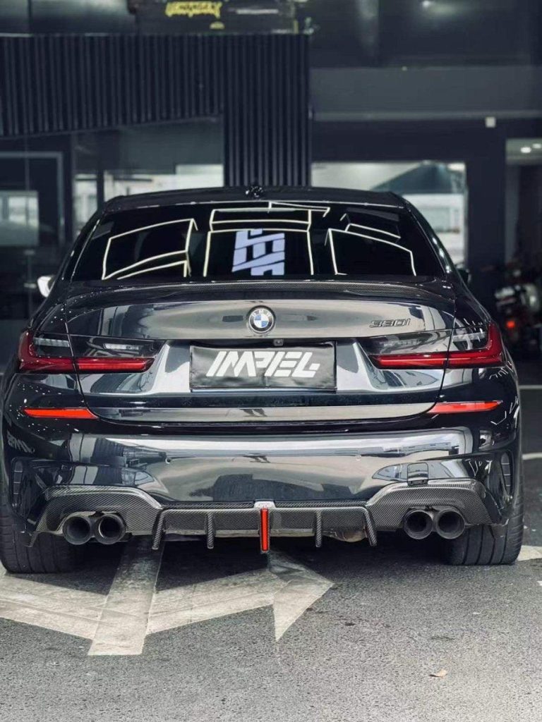 ดิฟฟิวเซอร์ Carbon Fiber BMW 3 Series G20 ทรง Karbel ปี 2019-2022