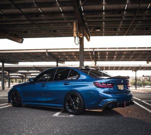 ดิฟฟิวเซอร์ Carbon Fiber BMW 3 Series G20 ทรง Karbel ปี 2019-2022