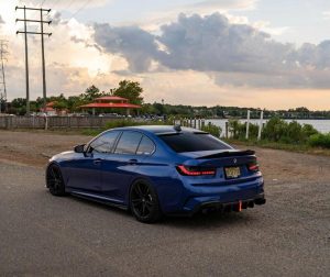 ดิฟฟิวเซอร์ Carbon Fiber BMW 3 Series G20 ทรง Karbel ปี 2019-2022