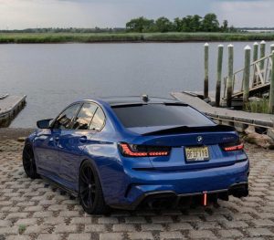 ดิฟฟิวเซอร์ Carbon Fiber BMW 3 Series G20 ทรง Karbel ปี 2019-2022