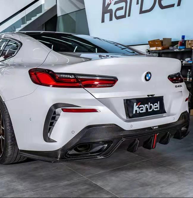 ดิฟฟิวเซอร์ Carbon Fiber BMW 8 Series M850 840 G16 ทรง Karbel