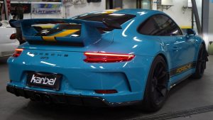 ดิฟฟิวเซอร์ Carbon Fiber Porsche 911 991.2 GT3 ทรง Karbel