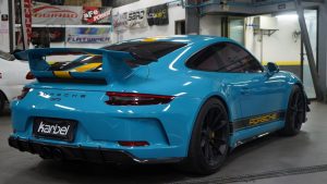ดิฟฟิวเซอร์ Carbon Fiber Porsche 911 991.2 GT3 ทรง Karbel