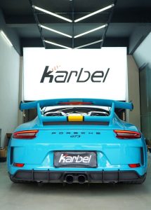 ดิฟฟิวเซอร์ Carbon Fiber Porsche 911 991.2 GT3 ทรง Karbel