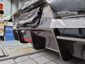 ดิฟฟิวเซอร์ Carbon Fiber Volkswagen Golf GTI MK7.5 ทรง Karbel