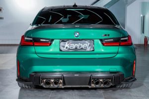 ดิฟฟิวเซอร์ Carbon Fiber BMW M3 G80 ทรง Karbel