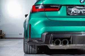 ดิฟฟิวเซอร์ Carbon Fiber BMW M3 G80 ทรง Karbel