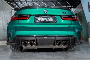 ดิฟฟิวเซอร์ Carbon Fiber BMW M3 G80 ทรง Karbel