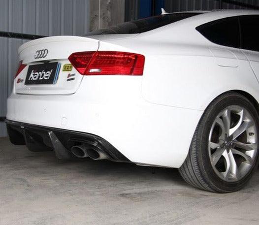 ดิฟฟิวเซอร์ Carbon Fiber Audi A5 S Line S5 B8.5 ทรง Karbel V1 S-Line