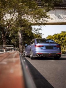 ดิฟฟิวเซอร์ Carbon Fiber Audi S4 B9.5 ทรง Karbel V1 ปี 2020-ON