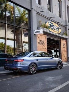 ดิฟฟิวเซอร์ Carbon Fiber Audi S4 B9.5 ทรง Karbel V1 ปี 2020-ON