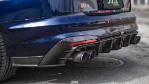 ดิฟฟิวเซอร์ Carbon Fiber Audi S4 B9.5 ทรง Karbel V1 ปี 2020-ON