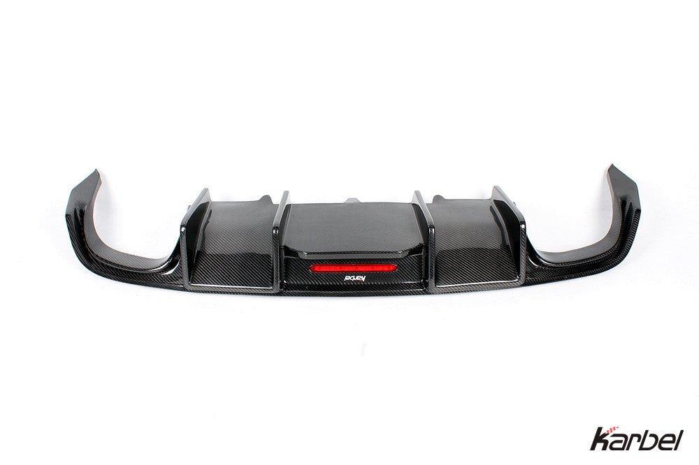 ดิฟฟิวเซอร์ Carbon Fiber Audi A5 S Line S5 B8.5 ทรง Karbel V2 S-Line ปี 2012-2016