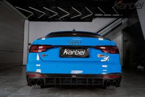 ดิฟฟิวเซอร์ Carbon Fiber Audi S4 B9.5 ทรง Karbel V2 ปี 2020-ON