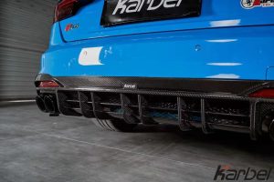 ดิฟฟิวเซอร์ Carbon Fiber Audi S4 B9.5 ทรง Karbel V2 ปี 2020-ON