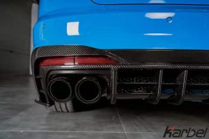 ดิฟฟิวเซอร์ Carbon Fiber Audi S4 B9.5 ทรง Karbel V2 ปี 2020-ON