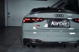 ดิฟฟิวเซอร์ Carbon Fiber Audi S5 A5 B9.5 ทรง Karbel