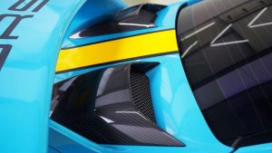 ชิ้นตกแต่งคาร์บอน Carbon Fiber Porsche 911 991.2 GT3 ทรง Karbel
