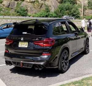 สปอยเลอร์หลังคา Carbon Fiber BMW X3M X3MC X3 F97 G01 pre-LCI ทรง Karbel