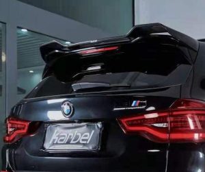 สปอยเลอร์หลังคา Carbon Fiber BMW X3M X3MC X3 F97 G01 pre-LCI ทรง Karbel