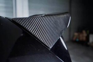 สปอยเลอร์หลังคา Carbon Fiber BMW X3M X3MC X3 F97 G01 pre-LCI ทรง Karbel