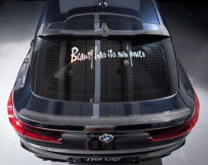 สปอยเลอร์หลังคา Carbon Fiber BMW X4 X4M X4MC G02/F98 Coupe ทรง Karbel ปี 2019-ON