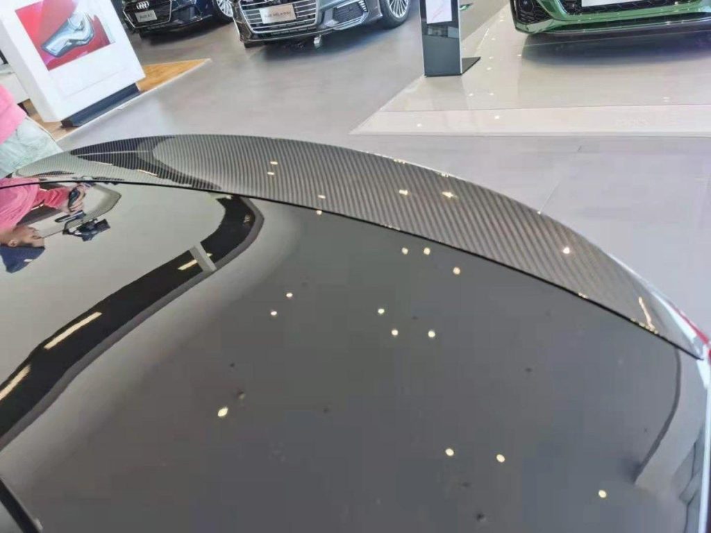 สปอยเลอร์ Carbon Fiber Audi S6 A6 S-Line A6 C8 Sedan ทรง Karbel S-Line ปี 2019-ON