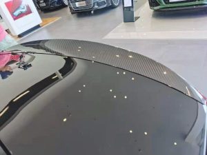 สปอยเลอร์ Carbon Fiber Audi S6 A6 S-Line A6 C8 Sedan ทรง Karbel S-Line ปี 2019-ON