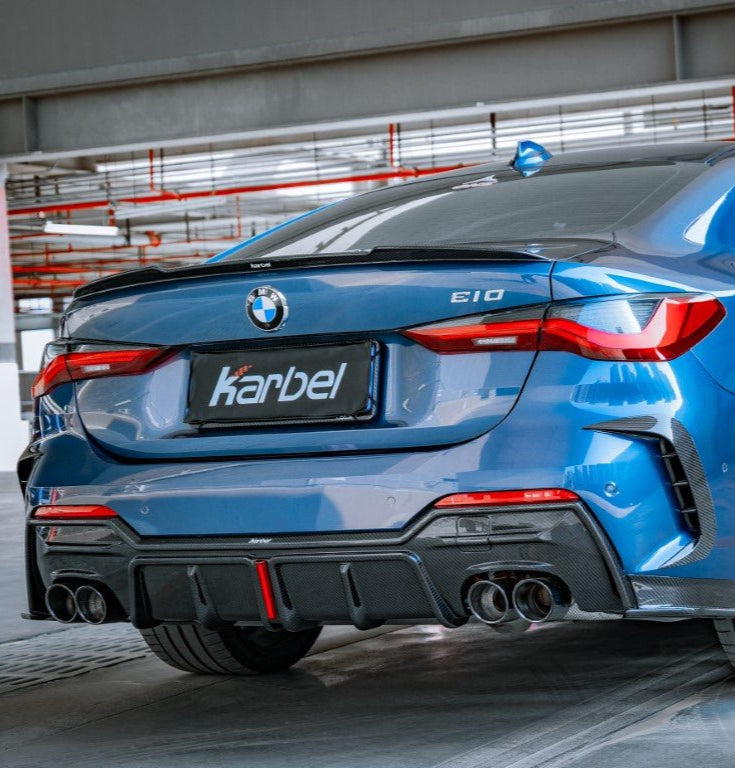 สปอยเลอร์ Carbon Fiber BMW 4 Series G22 430i M440i Coupe ทรง Karbel ปี 2020-ON