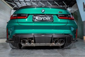 สปอยเลอร์ Carbon Fiber BMW M3 G80 3 Series 330i M340i G20 Sedan ทรง Karbel V2