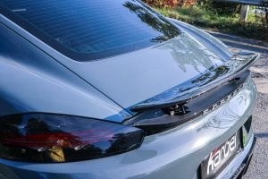 สปอยเลอร์ Carbon Fiber Porsche 718 Cayman / GTS Coupe ทรง Karbel ปี 2017-2025