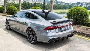 สปอยเลอร์ Carbon Fiber for Audi RS7 S7 A7 C8 ทรง Karbel Ver.1 Dry Carbon ปี 2019-ON