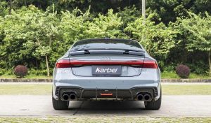 สปอยเลอร์ Carbon Fiber for Audi RS7 S7 A7 C8 ทรง Karbel Ver.1 Dry Carbon ปี 2019-ON