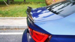สปอยเลอร์ Carbon Fiber Audi RS3 S3 A3 8V/8V.5 Sedan ทรง Karbel