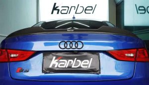 สปอยเลอร์ Carbon Fiber Audi RS3 S3 A3 8V/8V.5 Sedan ทรง Karbel
