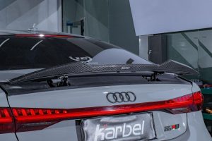 สปอยเลอร์ Carbon Fiber Audi RS7 S7 A7 C8 ทรง Karbel V2