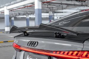 สปอยเลอร์ Carbon Fiber Audi RS7 S7 A7 C8 ทรง Karbel V2
