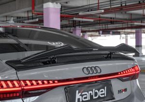 สปอยเลอร์ Carbon Fiber Audi RS7 S7 A7 C8 ทรง Karbel V2