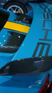 สปอยเลอร์ Carbon Fiber Porsche 911 991.2 GT3 Coupe ทรง Karbel
